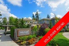 SURREY Townhouse for sale: NUVO 2 3 bedroom 1,302 sq.ft. (Listed 2021-06-09)
